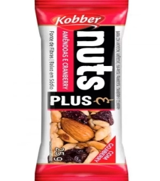 Imagem de capa de Barra De Cereal Nuts Kobber 12 X 25g Cranberry
