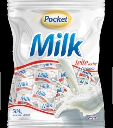 Imagem de capa de Bala Pocket 500g Milk