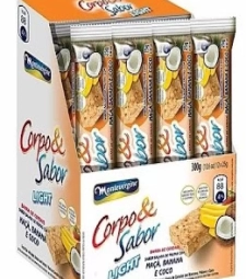 Imagem de capa de Barra De Cereal Corpo E Sabor 12 X 25g Salada Frutas Light